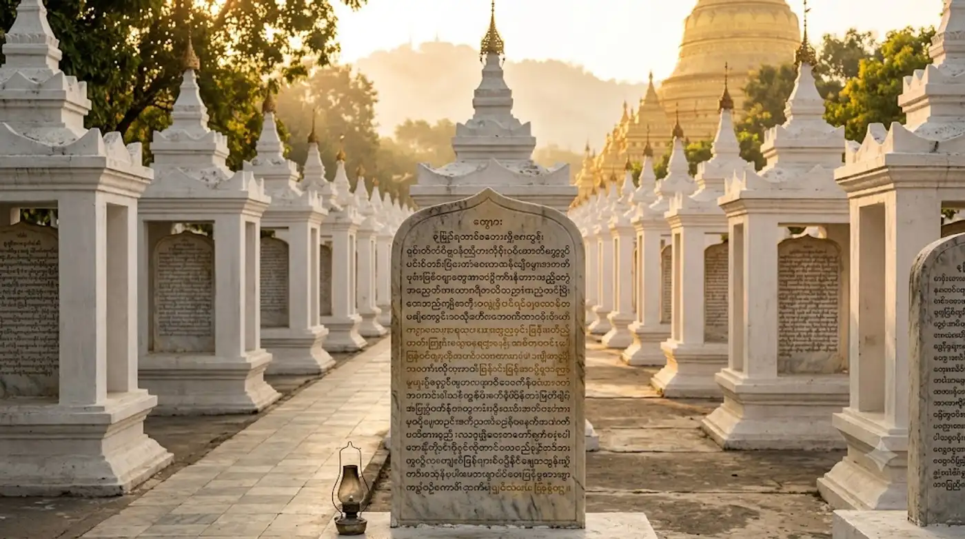 Cột đá của vua A-dục (Ashoka pillar) dựng tại các thánh tích Phật giáo, khắc sắc dụ truyền bá chánh pháp đi khắp các vương quốc lân bang