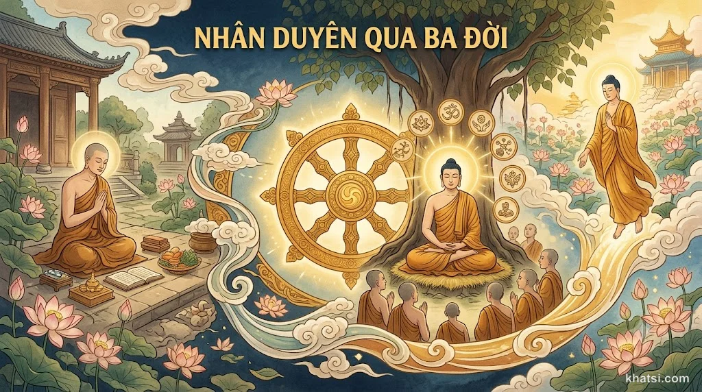 Nhân Duyên Qua Ba Đời — Hiểu Sâu Luật Nhân Quả Đạo Phật