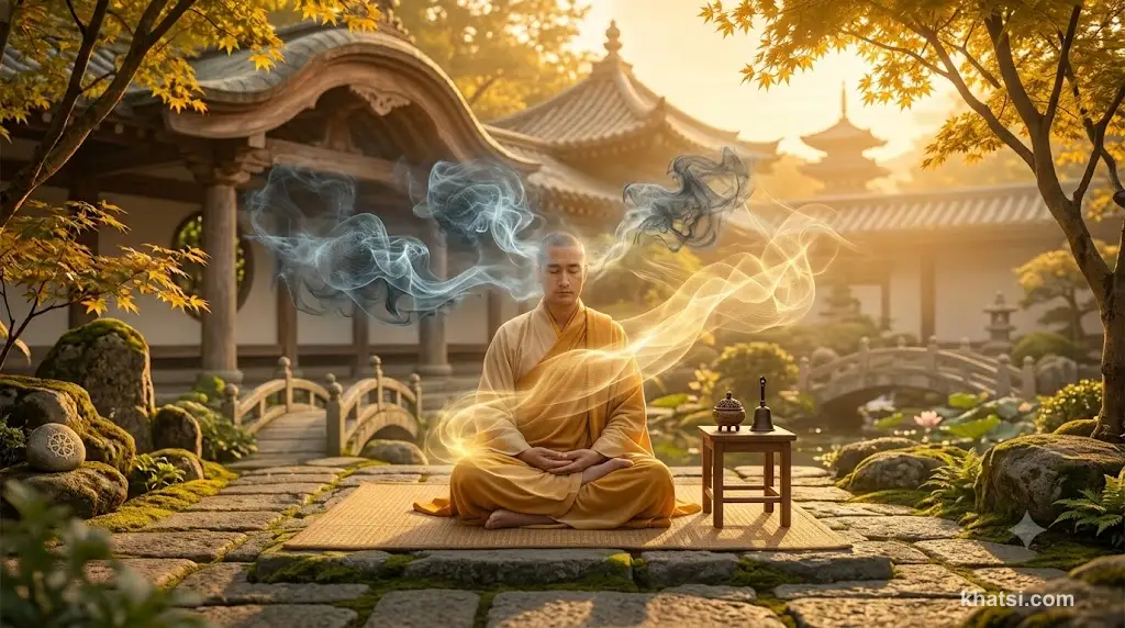 Tâm suy nghĩ tự nhiên như mây, chánh niệm là quan sát không phán xét