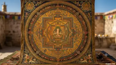 Mandala Tây Tạng — biểu tượng Phật giáo Mật tông Kim Cang Thừa