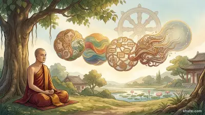 Năm Uẩn xếp chồng như những lớp tâm thức và vật chất, không có một thực thể độc lập