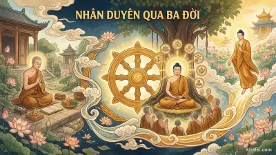 Nhân Duyên Qua Ba Đời — Hiểu Sâu Luật Nhân Quả Đạo Phật