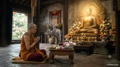 Hình ảnh minh họa về niệm Phật tam muội trong tu tập Phật giáo