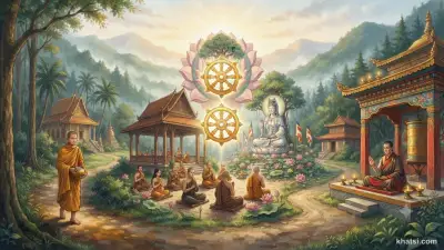 Ba truyền thống Phật giáo lớn: Theravāda, Đại Thừa, Mật Tông cùng tu hành trên những con đường khác nhau