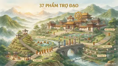 37 Phẩm Trợ Đạo – bảy cột trụ tu hành trong Phật giáo
