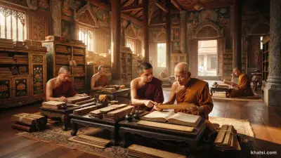 Hình minh họa về Tứ Đại Giáo Pháp trong Phật giáo