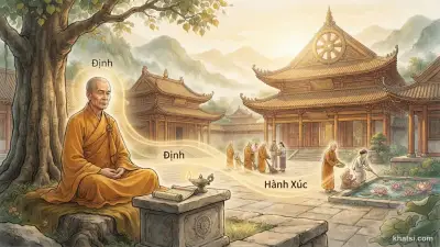 Tứ Học & Hành Xúc — Cấu trúc tâm thức qua từng giai đoạn tu tập